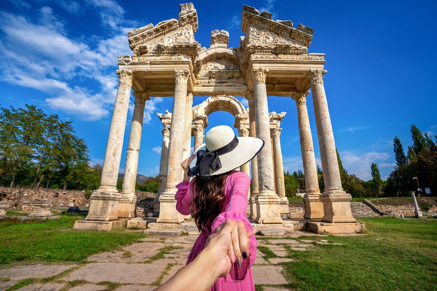 Tetrapilo de Afrodisias, próximo a Pamukkale